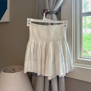White Natural Life Skort